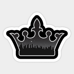 Los Angeles Kings City Skyline Sticker